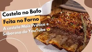 Como fazer  COSTELA NO BAFO no forno?