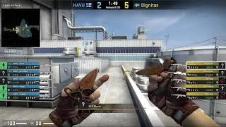 Pov fOrest (26/13) CS GO DEMO - NUKE - 16 DIGNITAS VS 8 HAVU (FunSpark ULTI 23/04/2021)