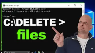 HOW TO DELETE FILE IN COMMAND PROMPT (RELATIVE PATH WITH ABSOLUTE PATH)