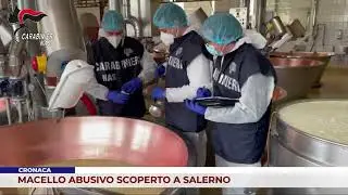 CRONACA. MACELLO ABUSIVO SCOPERTO A SALERNO