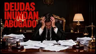 El abogado que se inundó en deudas
