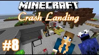 Minecraft Crash Landing LP w/ Rosa Episode 8: Let There Be Water Buckets!