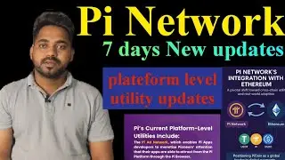 Pi Network plateform level Utility updates | Pi coin integration with Ethereum | Pi coin price News