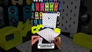 3D-gedruckter Ikea Skadis Tischst&auml;nder /3D printed Ikea Skadis Desktop stand #nobufil #3ddruck