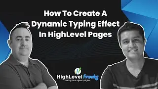 How To Add a Dynamic Typing Effect to Your HighLevel Web Pages with Almost No Code