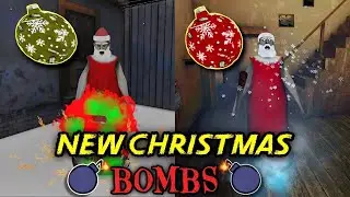 Granny Christmas Update &ndash; New Bomb Weapons Guide (Explosive & Freezing Baubles Explained)
