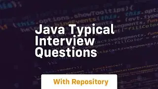 java typical interview questions