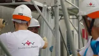 Imparare a costruire un ponteggio con i corsi della Scuola Edile di Padova