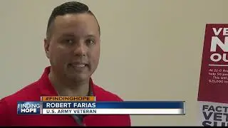 Local real estate agent aims to find hope for veterans by selling homes