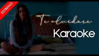 TINI - TE OLVIDARE - Karaoke Real Instrumental