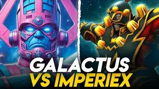 Galactus vs Imperiex Prime &ndash; The Most Powerful Battle in Comic Book History | Silent Supe