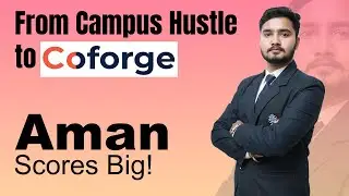 Aman&rsquo;s Journey to Coforge | B.Tech CSE Student Secures 4.2 LPA at CGC University, Mohali