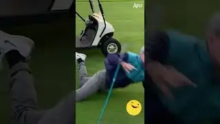 Golf side affects😄 #shorts #fun #golf