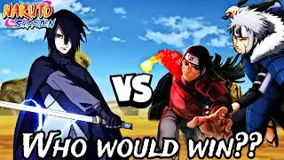 NEW DLC Update Adult Sasuke vs Hashirama & Tobirama(Happy Bday Sasuke)