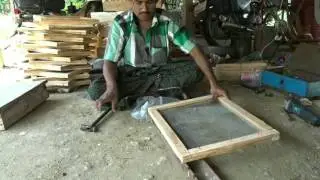 Transport Air ventilation sheet for honey bee box making by MVT