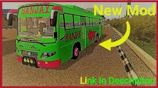 Himachal Local Bus (Sanjay) Maruti V3 |Bus Simulator Indonesia | New Bus Mod And Skin For Bussid