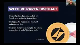 Updates zur neuen Partnerschaft (TronNRG) I SocialSwap.io