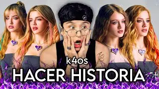 K4OS - HACER HISTORIA (Video Oficial) | REACCION a K4OS