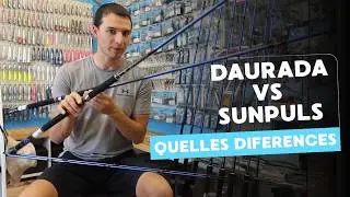Diff&eacute;rences entre les cannes daurade  SUNPULS & DAURADA de chez Sunset