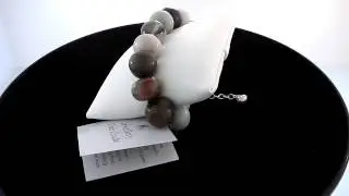 Agate, Amazonite, Jasper, Crystal, Quartz Beaded Bracelet 78288MX