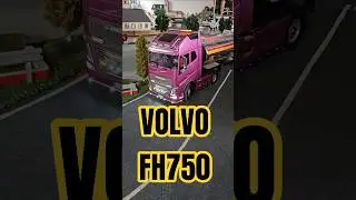 TAMIYA VOLVO FH750 RC TRUCK IN ACTION ⚠️ #rctrucksandmachines #automobile #toys #trucking #rccar