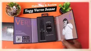 Best Smartwatch Under 2000 ⌚ Tagg Verve Sense ⚡ 24Sports Mode | HR, Spo2, Body Temp, 7Days, IP67