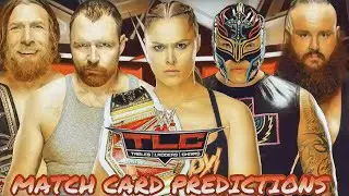 !!WE R BACK!! WWE TLC 2018 -MATCH CARD PREDICTIONS