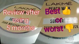 LAKME PEACH 🍑 MILK moisturizer review#BEST or worst product#Happy Time with PAYEL