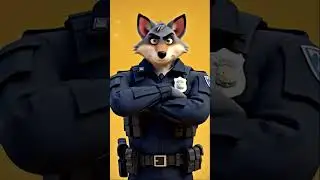 secret agent wolf on a dangerous mission 🐺🕶️🚨 | cheeksy funny animation