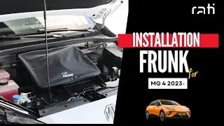Rati FRUNK for MG4 2023- installation