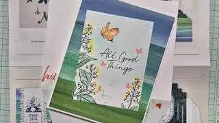 Видео №7 «Альтернатива Paper Pumpkin» за декабрь 2025 года с использованием краски Watercolor In ...