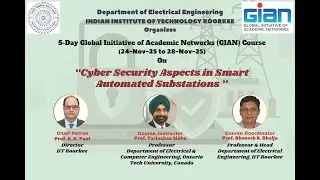 DAY-01 LEC-03: GIAN Course on 