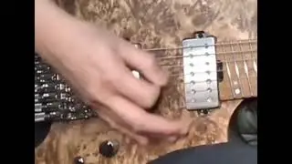 How to Economy (Sweep) Picking at Close Distance / エコノミーピッキング接写