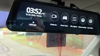 Mirror Dash Cam with Giant Screen? Road Witness 12' In-Depth Look