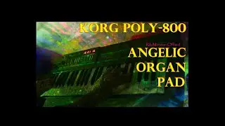Korg Poly-800 Angelic Organ Pad Analog Synthesizer DCO Rik Marston