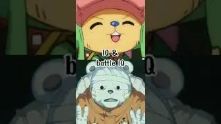 Chopper VS Bepo #onepiece #bepo #chopper #anime #onepiece #luffy #zoro #animeedit #edit #shorts #op