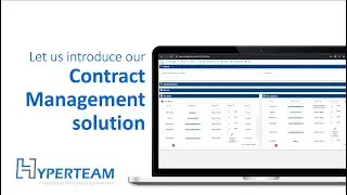 HyperTeam Contract Management Solution - Short Version