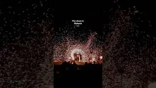 Epic fire show in Malaysia🇲🇾 📍Pantai Cenang, Langkawi #travel #malaysiatravel #langkawi #fireshow