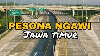 Kota Ngawi/ Kabupaten Ngawi 2021 (Drone View) perbandingan infrastruktur dan skyline