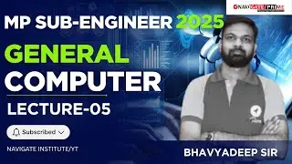 GENERAL COMPUTER-05! MP SUB-ENGINEER EXAM 2025! Common For All Stream