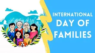 INTERNATIONAL FAMILY DAY DRAWING | International Day of Families | Family day drawing