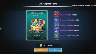 King's Raid Buy  7.7m Gold Pack