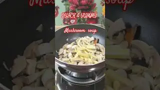 Mushroom xBabycorn magic#souplovers #simple #fresh #yummybowl #hamsharecipes