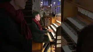 Johann Sebastian BACH : Prelude and fugue BWV 543 in a minor played by Vincent Dubois