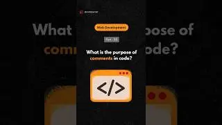What is the purpose of comments🤔🤔 | 