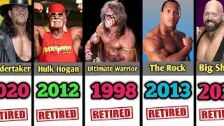 WWE Retired Superstars List 1980 to 2025