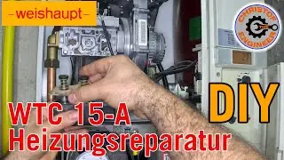 DIY Weishaupt WTC 15-A Gastherme (Heizung) reparieren.
