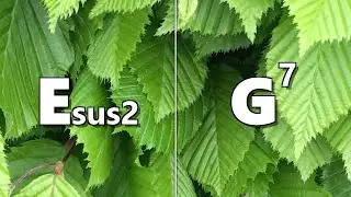 Esus2 to G7 Backing Track