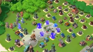 Warriors (Unboosted) vs. Damage Amplifier & Shock Blaster Combo