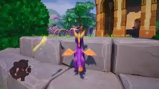 Spyro Reignited Trilogy Year Of The Dragon - Midday Gardens - Superflame Powerup